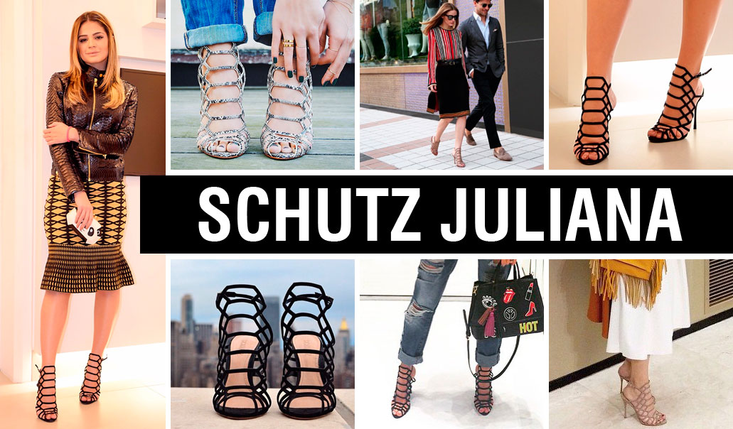 Sandálias Schutz nova coleção, disponíveis em www.lojadabe.com