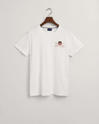 T-shirt bordada Archive Shield