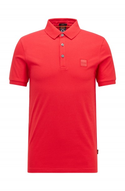 POLO SLIM FIT EM ALGODÃO 