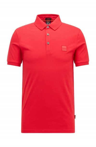 POLO SLIM FIT EM ALGODÃO 