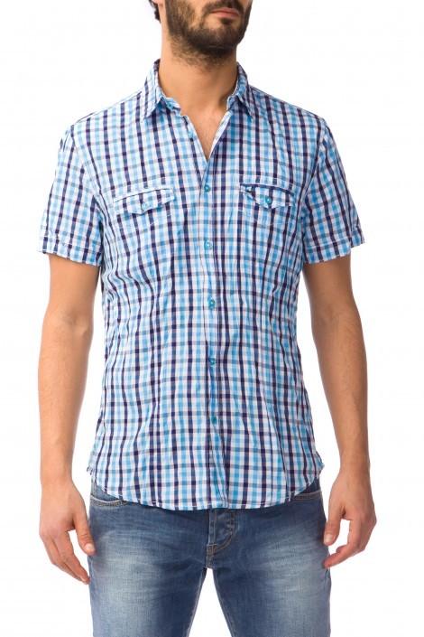 Camisas homem manga hotsell curta