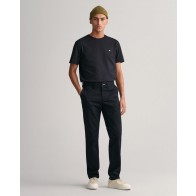 Calças chino em sarja slim fit