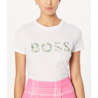 T-SHIRT DE ALGODÃO ORGÂNICO BOSS COM LOGO