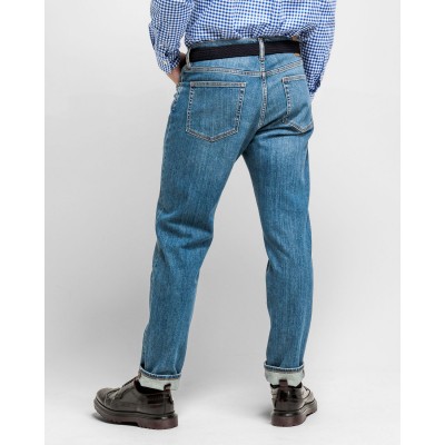 CALÇAS DE GANGA SLIM FIT