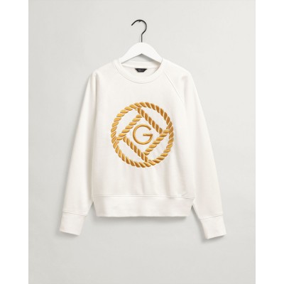SWEATSHIRT COM DECOTE REDONDO ROPE ICON