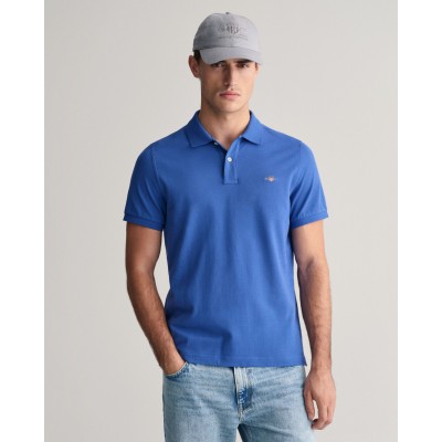 Polo em algodão piqué Shield regular fit