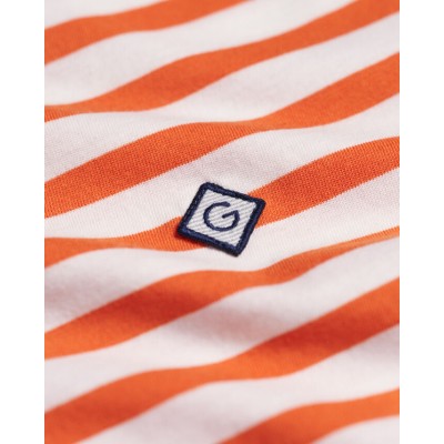 T-shirt às riscas Icon G