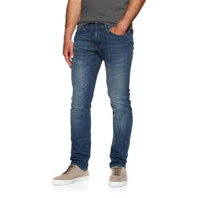 CALÇAS SLIM FIT EM GANGA 