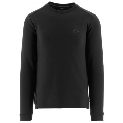 SWEATSHIRT COM DECOTE REDONDO E PAINEL TRASEIRO EM PIQUÉ
