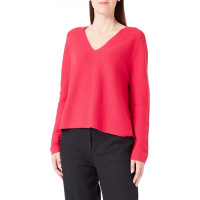 CAMISOLA SEM COSTURAS COM DECOTE EM V EM ALGODÃO E CAXEMIRA
