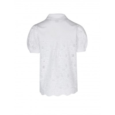 POLO REGULAR FIT EM ALGODÃO COM BORDADOS