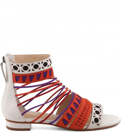 Geometric Colorful Sandals 