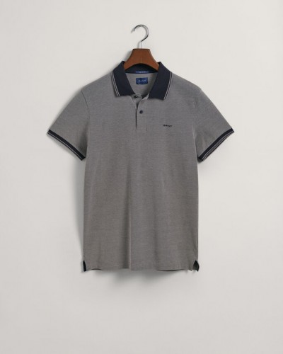 4-Color Oxford Piqué Polo Shirt