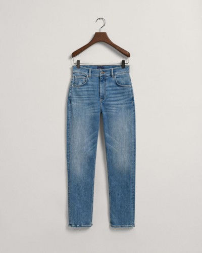 Slim Fit Cropped Jeans