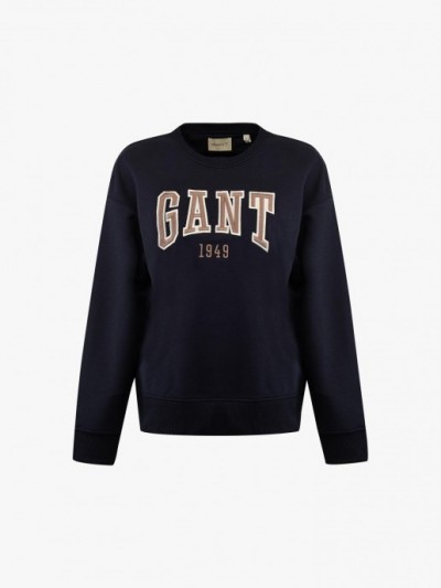 GANT Graphic Crew Neck Sweatshirt