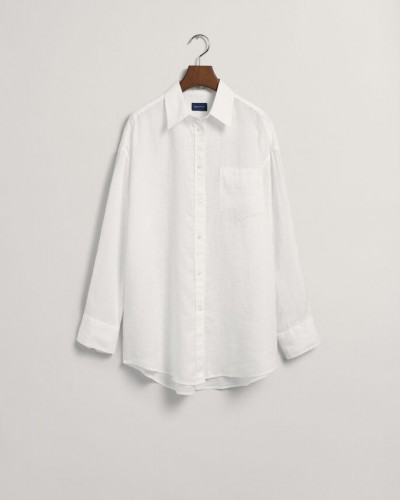 Oversized Linen Shirt