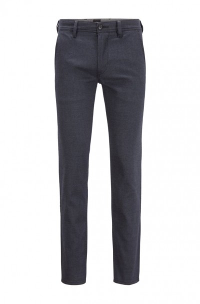 Slim-fit chinos in a brushed stretch-cotton blend
