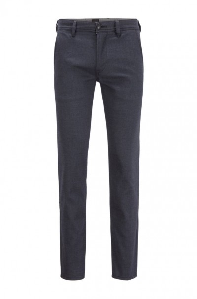 Slim-fit chinos in a brushed stretch-cotton blend