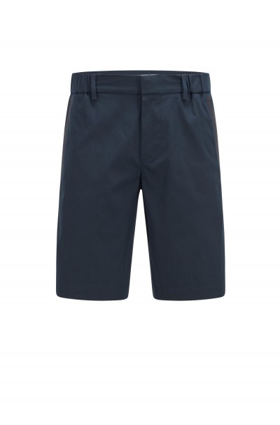 SLIM-FIT SHORTS IN COTTON-BLEND DOBBY