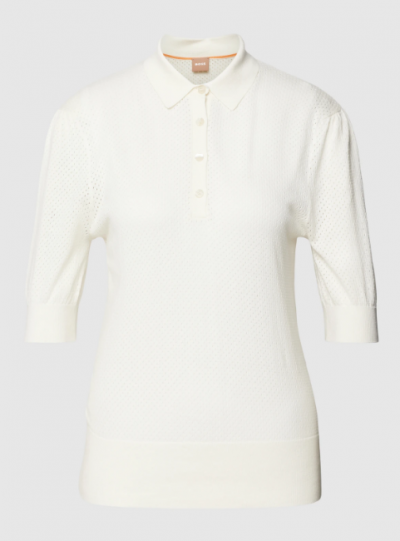 REGULAR FIT POLO POLO IN COTTON AND SILK