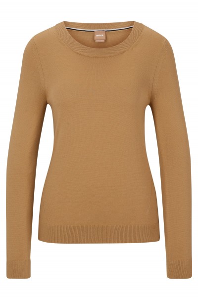 ROUND NECK SWEATER IN RESPONSIBLY SOURCED MERINO WOOL