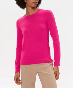 ROUND NECK SWEATER IN RESPONSIBLY SOURCED MERINO WOOL