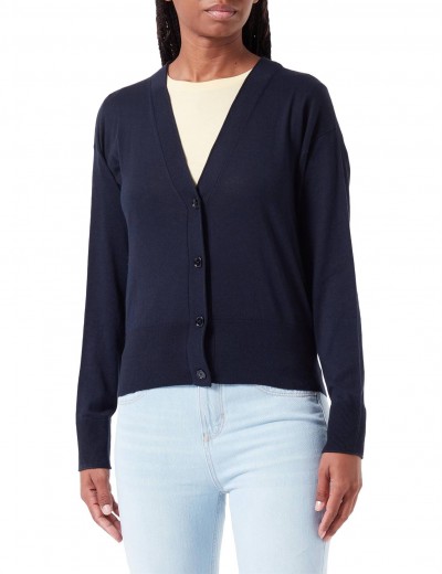 REGULAR-FIT CARDIGAN WITH BUTTON FRONT