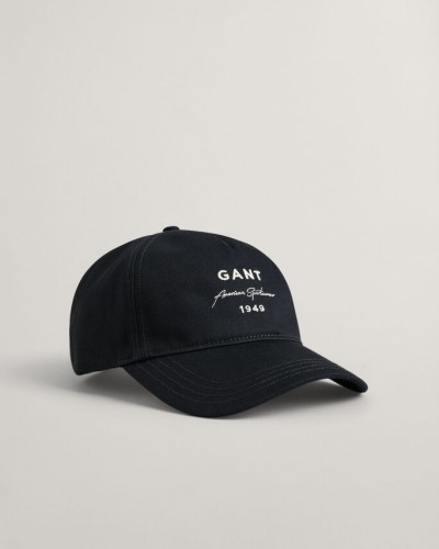 GANT Script Graphic cotton twill cap