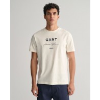 T-shirt with GANT Script Graphic print