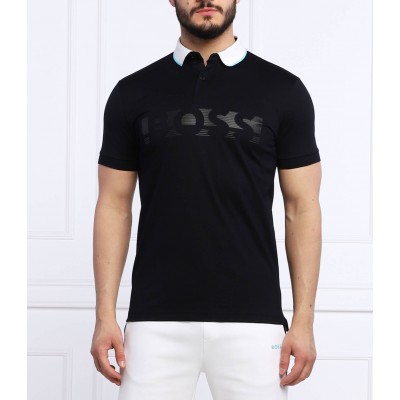 COTTON-JERSEY POLO SHIRT WITH LOGO ARTWORK