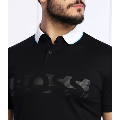 COTTON-JERSEY POLO SHIRT WITH LOGO ARTWORK