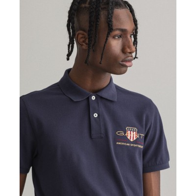 Archive Shield Piqué Polo Shirt