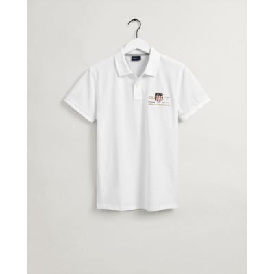 Archive Shield Piqué Polo Shirt