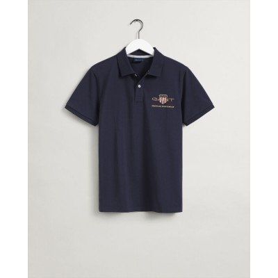 Archive Shield Piqué Polo Shirt