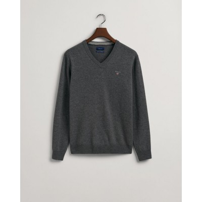 Super Fine Lambswool V-Neck Sweater