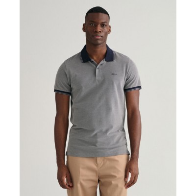 4-Color Oxford Piqué Polo Shirt