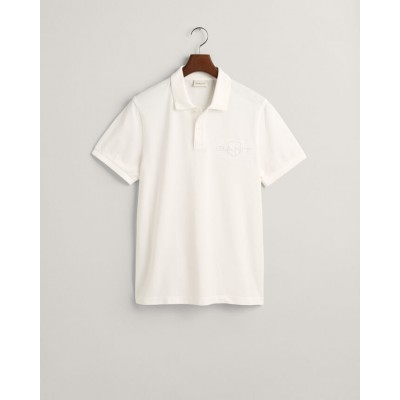 Tonal Shield Polo