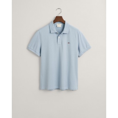 Shield regular fit cotton piqué polo