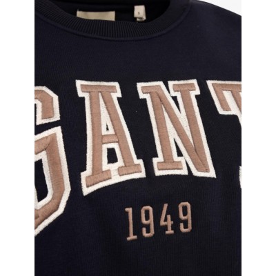 GANT Graphic Crew Neck Sweatshirt