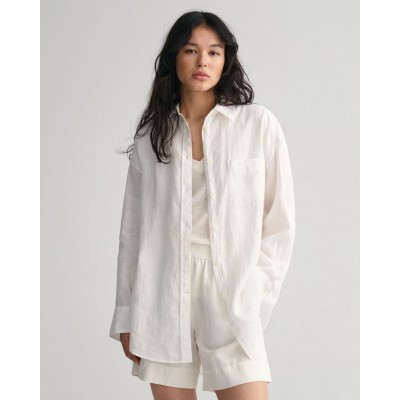 Oversized Linen Shirt