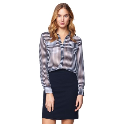 Jersey Pique Pencil Skirt