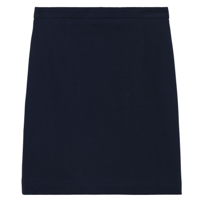 Jersey Pique Pencil Skirt