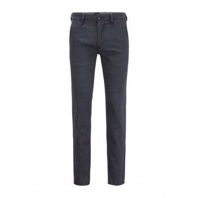 Slim-fit chinos in a brushed stretch-cotton blend