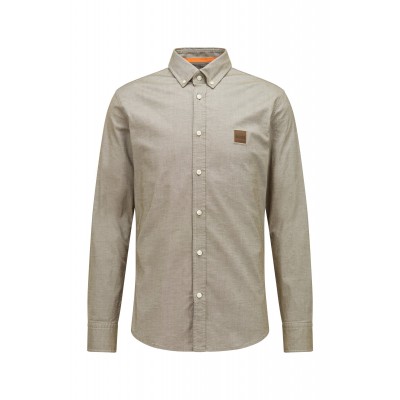 SLIM-FIT SHIRT IN OXFORD STRETCH COTTON