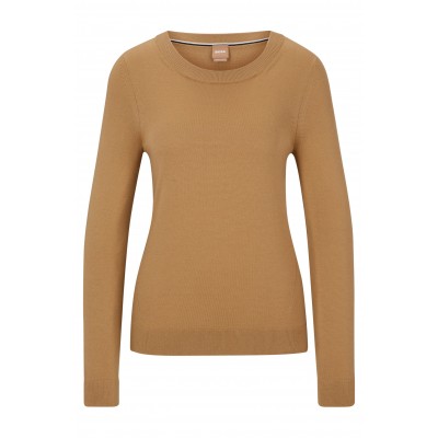 ROUND NECK SWEATER IN RESPONSIBLY SOURCED MERINO WOOL