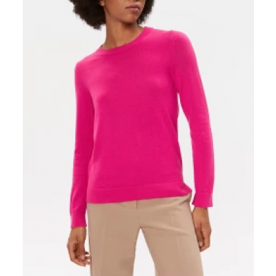 ROUND NECK SWEATER IN RESPONSIBLY SOURCED MERINO WOOL