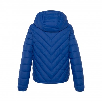 WATER REPELLENT PADDED JACKET WITH LOGO DETAIL