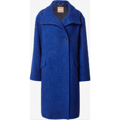 REGULAR-FIT COAT IN SOFT TWEED WITH STAND COLLAR