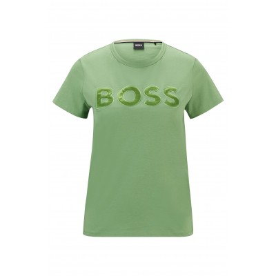 COTTON-JERSEY REGULAR-FIT T-SHIRT WITH SEASONAL DETAILING