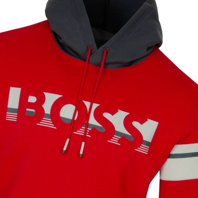 Sweatshirt with contrast logo print